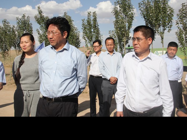 國家林草局、國開行、農(nóng)發(fā)行調(diào)研甘肅建投新能源科技股份有限公司