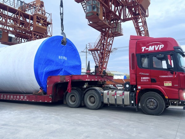 三抓三促行動(dòng)進(jìn)行時(shí)】  新能源公司張掖臨澤明陽(yáng)風(fēng)電項(xiàng)目      首套塔筒成功發(fā)貨