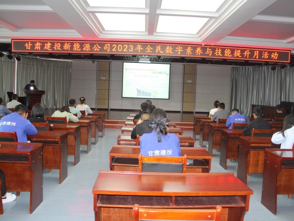 【三抓三促行動(dòng)進(jìn)行時(shí)】  新能源公司開展以“數(shù)字賦能、全民共享”為主題的全民數(shù)字素養(yǎng)與技能提升月活動(dòng)