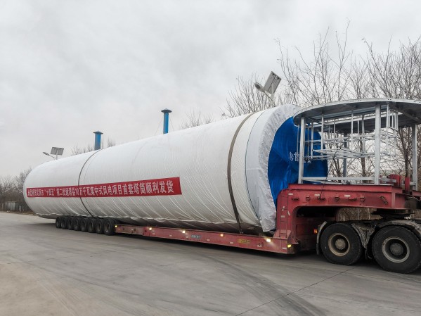 發(fā)貨！新年發(fā)發(fā)發(fā)，發(fā)不停！ ——甘肅建投新能源公司又一批塔筒順利發(fā)貨！