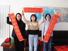 “提筆繪福，情滿萬家” ——新能源公司開展“送萬福、進(jìn)萬家”活動